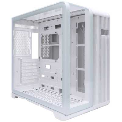 Корпус 1STPLAYER RT7 White без БП боковая панель из закалённого стекла USB 3.0 USB Type-C audio RT7-WH