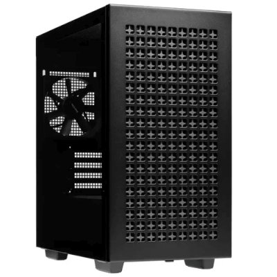 Корпус DEEPCOOL CH370 без БП боковое окно закаленное стекло черный mATX