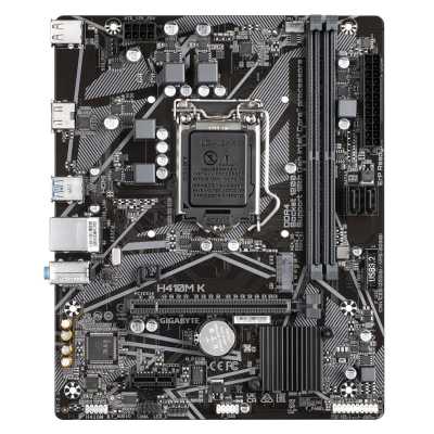 Материнская плата Gigabyte H410M K — Материнская плата (LGA1200/H410M/2хDDR4/VGA/DVI/mATX)( )