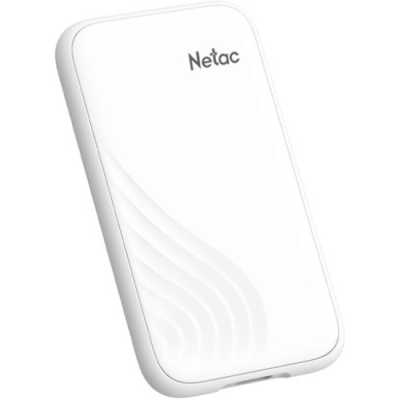 SSD External Netac 1.0Tb ZX20 III <NT01ZX20Ⅲ-001T-32WH> (USB3.2 Gen2x2 Type-C, 2000/1800MBs, 93x52x9mm, 23g, plastic) White