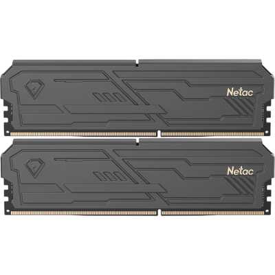 Комплект игровой памяти Netac Shadow III DDR4-3600 16GB(8GBx2) C18, чёрный NTSHD4P36DP-16K