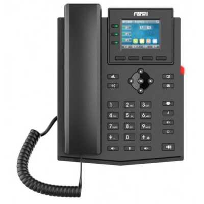 Телефон IP Fanvil X303-2 Wire черный