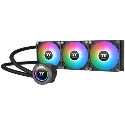 Система водяного охлаждения Thermaltake TH420 V2 ARGB Soc-AM5/AM4/1200/1700/1851 черный 4-pin 34.7dB