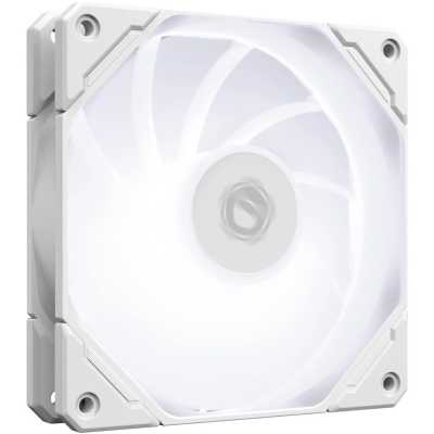 Вентилятор ID-Cooling [TF-12025-PRO-SW] (120x120x25 мм, 700-1800 об/мин, белая подсветка, 74.5CFM, 18-35.2дб)