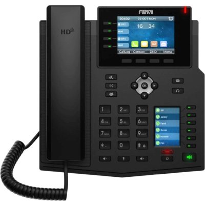 Телефон IP Fanvil X5U V2 черный