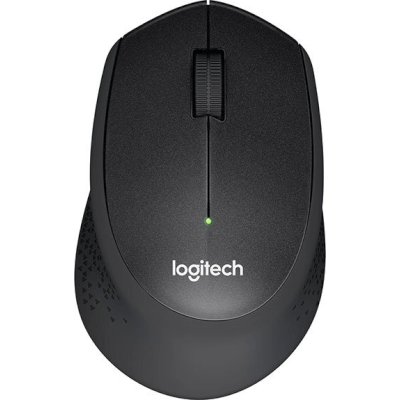 Мышь Logitech M330 Silent Plus черный оптическая 1000dpi silent беспров. USB 2but (910-004909)