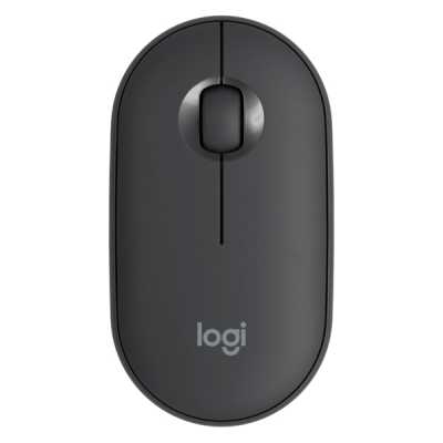 Мышь беспроводная LOGITECH Pebble M350 graphite 910-005576 910-005718