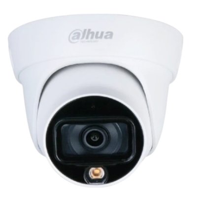 Монитор DAHUA DH-IPC-HDW1239T1P-A-LED-0280B-PRO — Уличная купольная IP-видеокамера 2Мп; 1/2.8” CMOS; 2.8мм; LED 30м IP67; металл