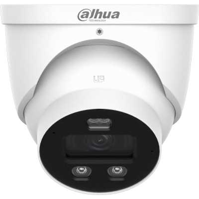 Монитор DAHUA DH-IPC-HDW3849HP-AS-PV-0280B-PRO — Уличная купольная IP-видеокамера WizColor с ИИ и активным сдерживанием 8mp, 1/1.8” CMOS, объектив 2.8мм, видеоаналитика, ИК 30м, LED 30м, IP67