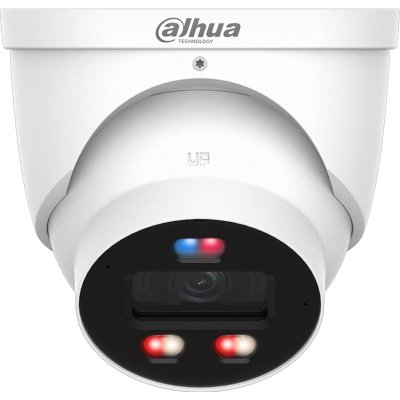 Монитор DAHUA DH-IPC-HDW3849HP-AS-PV-0360B-PRO — Уличная купольная IP-видеокамера WizColor с ИИ и активным сдерживанием 8mp, 1/1.8” CMOS, объектив 3.6мм, видеоаналитика, ИК 30м, LED 30м, IP67