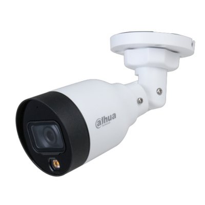 Монитор DAHUA DH-IPC-HFW1239TC1P-A-LED-0360B-PRO — Уличная цилиндрическая IP-видеокамера Wizcolor 2Мп; 1/2.8” CMOS; 3.6мм; видеоаналитика: SMD Plus ; LED 30м; IP67; металл, пластик