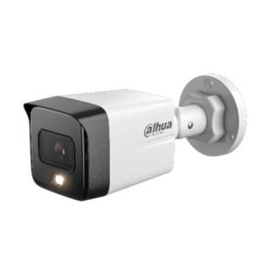 Монитор DAHUA DH-IPC-HFW1239TC1P-SA-IL-0280B-S6 — Уличная цилиндрическая IP-видеокамера с ИК 30м и LED 30м 2Мп; 1/2.8” CMOS; объектив 2.8мм обнаружение людей; IP67; металл, пластик