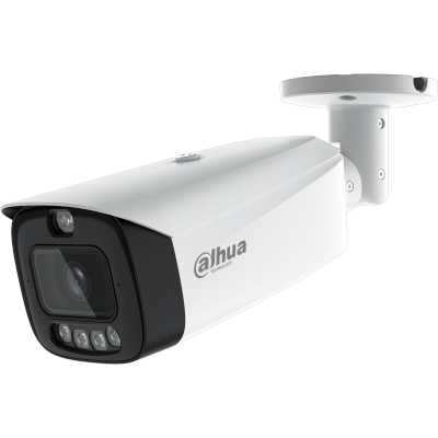 Монитор DAHUA DH-IPC-HFW3449T1P-AS-PV-0360B-PRO — Уличная цилиндрическая IP-видеокамера WizColor TiOC K 4Мп, 1/1.8” CMOS, объектив 3.6мм, видеоаналитика, 2 микрофона, ИК 50м, LED 50м, IP67, металл/пластик