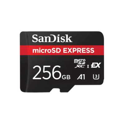 Флеш карта microSDXC 256GB SanDisk Express Class 10, UHS-I, W650, R880 МБ/с, <SDSQXFN-256G-GR6ZN>