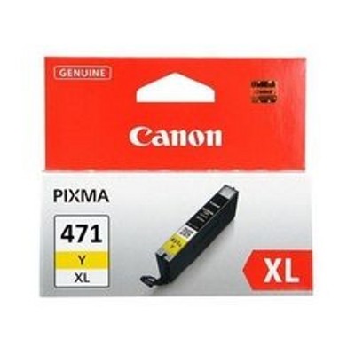 Картридж струйный Canon CLI-471XLY 0349C001 желтый для Canon Pixma MG5740/MG6840/MG7740