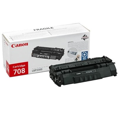 Картридж лазерный Canon 708 0266B002 черный (2500стр.) для Canon i-SENSYS LBP3300/LBP3360
