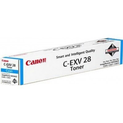 Картридж лазерный Canon C-EXV28 C 2793B002 голубой (38 000 стр.) для iRADV C5250/C5250i/C5255/i