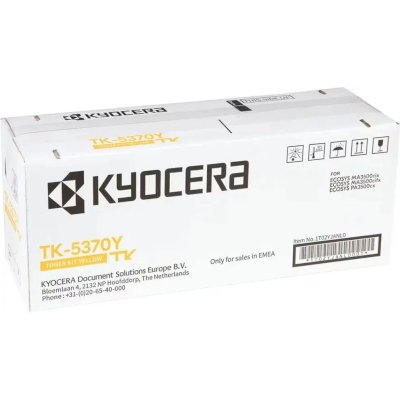 Картридж лазерный Kyocera TK-5370Y 1T02YJANL0 желтый (5000стр.) для Kyocera PA3500cx/MA3500cix/MA350