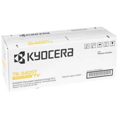Тонер-картридж KYOCERA 1T02Z6ANL0 — Тонер-картридж TK-5405Y (10 000 стр.) Yellow для Kyocera TASKalfa MA3500ci