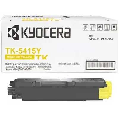 Тонер-картридж KYOCERA 1T02Z7ANL0 — Тонер-картридж TK-5415Y (13 000 стр.) Yellow для Kyocera TASKalfa MA4500ci, TASKalfa PA4500ci