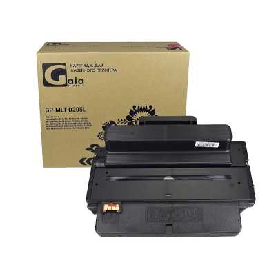 Картридж GP-MLT-D205L для принтеров Samsung ML-3310/NL-3310D/ML-3310ND/ML-3312/ML-3710/ML-3710D/ML-3710ND/ML-3712/SCX-4833/SCX-4833FD/SCX-4833FR/SCX-4835/SCX-5637/SCX-5637FR/SCX-5639/SCX-5737/SCX-5737FW/SCX-5739 5000 копий GalaPrint