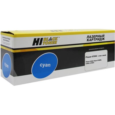 Картридж лазерный Hi-Black HB-106R01523 для Xerox Phaser 6700 C (12000стр.)