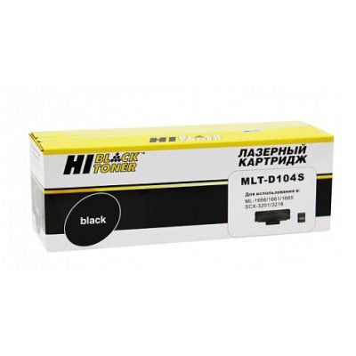 Картридж лазерный Hi-Black HB-MLT-D104S для Samsung ML-1660 1665 1860 SCX-3200 3205 3207 (15000стр.)