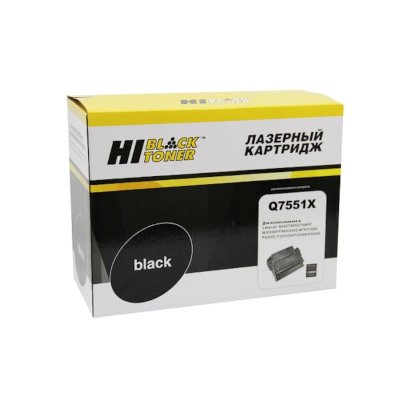 Картридж лазерный Hi-Black HB-Q7551X для HP LJ P3005 M3027MFP M3035MFP (13000стр.)