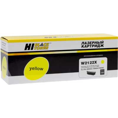 Картридж лазерный Hi-Black HB-W2122X для HP CLJ Enterprise M554dn 555DN 555x 578f 578DN Y (10000стр.