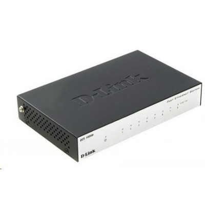 Коммутатор D-Link DES-1008D/L2B 8x100Мбит/с неуправляемый