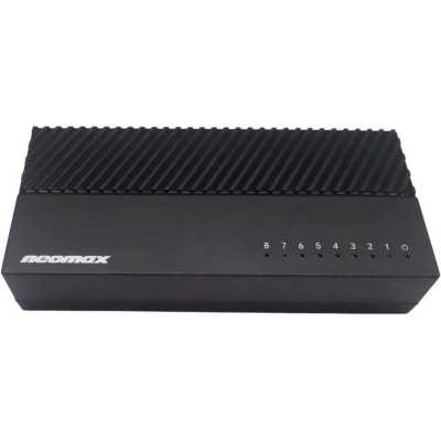 Коммутатор NEOMAX 11107371 — неуправляемый коммутатор NMS-108P-100-P, 8 портов 100 Mbps, пластик