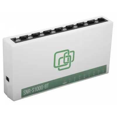 Коммутатор SNR SNR-S1000-8T (L2) 8x100Мбит/с неуправляемый