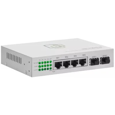 Коммутатор SNR SNR-S1904G-2S (L2) 4x1Гбит/с 2SFP неуправляемый