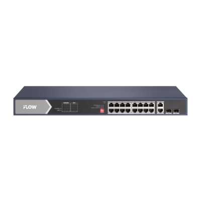 Коммутатор неуправляемый 16PORT 1000M POE F-SW-EU620HPOE-V IFLOW