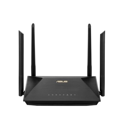 Роутер беспроводной Asus RT-AX53U AX1800 10/100/1000BASE-TX/4G ready черный