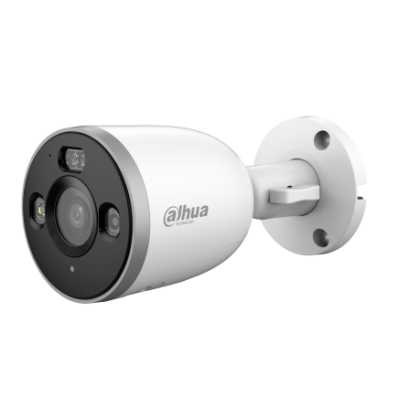 Сетевой адаптер DAHUA 11145981 — DH-IPC-F3DP-PV-0280B Уличная цилиндрическая IP-видеокамера с ИК 30м и LED 30м и Wi-Fi 3Мп; 1/2.8” CMOS 2.8мм сигнализация красно-синей подсветкой; встроенные микрофон+динамик;IP67 металл пластик