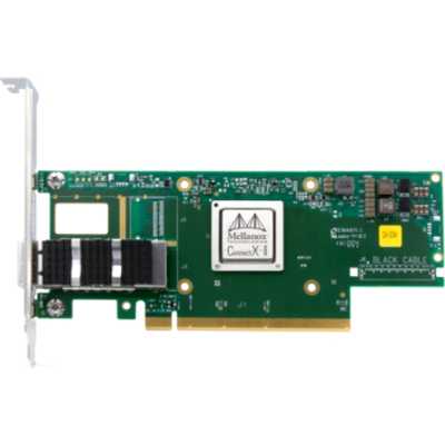 Сетевой адаптер MELLANOX MCX653105A-ECAT ConnectX-6 VPI adapter card 100Gb/s HDR100 EDR IB and 100Gb