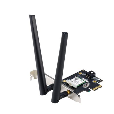 Сетевой адаптер Wi-Fi + Bluetooth Asus PCE-AXE5400 AXE5400 PCI Express x1 (ант.внеш.съем) 2ант.