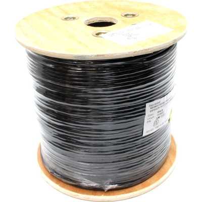 Кабель NEOMAX [NM710032] U/UTP cat.5e 4x2x0.52, 24 AWG, Медь, внешний, PE, 305м, черный