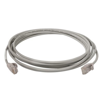 Патч-корд LANMASTER LSZH UTP кат.6A, 28AWG, 2.0 м, серый