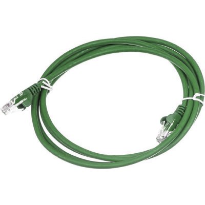 Патч-корд Lanmaster LAN-PC45/U5E-1.5-GN UTP RJ-45 вил.-вилка RJ-45 кат.5E 1.5м зеленый LSZH