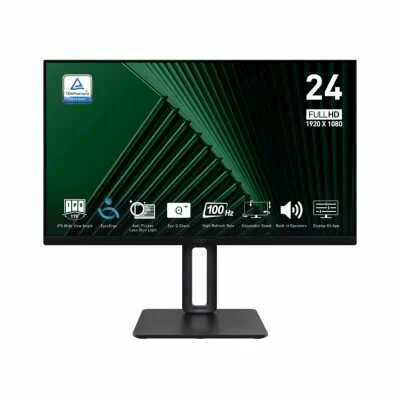Монитор MSI 23,8" PRO MP245PDG E14, 16:9, IPS, FHD, 1/4ms, 250cd, 144Hz, HDMI, DP, out, USB, USB-C, CAM, SPK, HAS