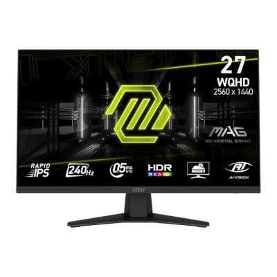 Монитор MSI 27" MAG 274QF E20, 16:9, IPS, QHD, 0,5ms, 300cd, 200Hz, HDMI, DP