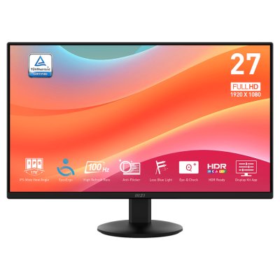 Монитор MSI 27" PRO MP272L, 16:9, IPS, FHD, 1/4ms, 250cd, 100Hz, HDMI, DP