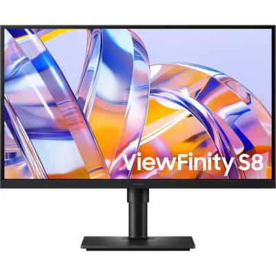 Монитор Samsung 27" S27H804UAI, 16:9, IPS, UHD, 5ms, 350cd, 60Hz, HDMI, DP, USB, USB-Cx2, LAN, HAS