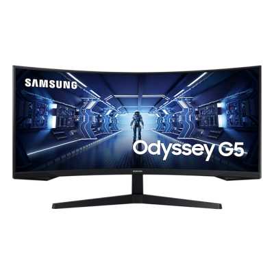 Монитор Samsung 34" C34G55TWWI Curved 1000R, 21:9, VA, UWQHD, 1ms, 250cd, 165Hz, HDMI, DP