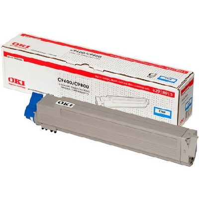 42918963/42918915 Тонер-картридж синий для OKI C9600/ 9800/ 9650/ 9850/ 9800MFP/ 9850MFP (15000 стр)