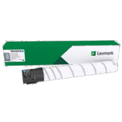 76C0HC0 Картридж Lexmark с тонером высокой емкости, голубой CX921,CX922,CX923,CX924,CS923 34000стр.