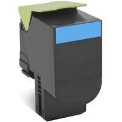 80C8HC0/80C0H20/80C8HCE Lexmark тонер картридж Return Program голубой для CX410/510 (3000 стр.)