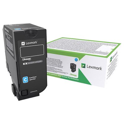 84C5HCE / 84C5HC0 Картридж Lexmark с голубым тонером, повышенной емкости, для лазерных МФУ CX725 (16